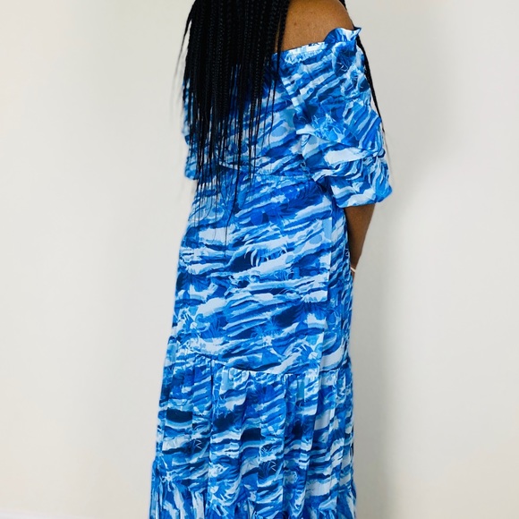 “ Breeze “ Off Shoulder Dress - Picture 4 of 4